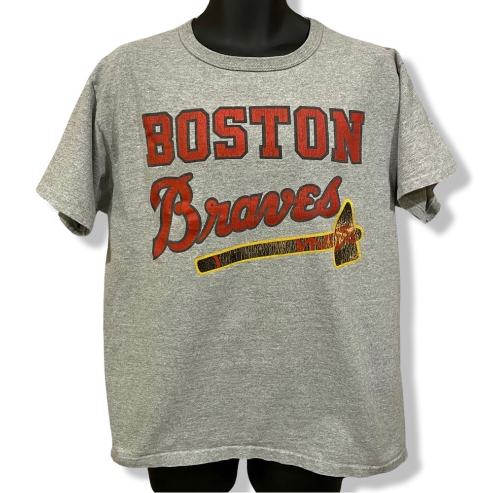Rare Vintage 80s Starter Boston Braves T-Shirt